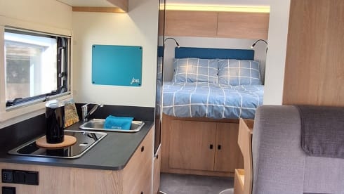 Camper-Glamper – 5p Pilote integrated from 2024