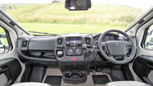 Doris – 2 berth Peugeot boxer Auto-Sleeper.