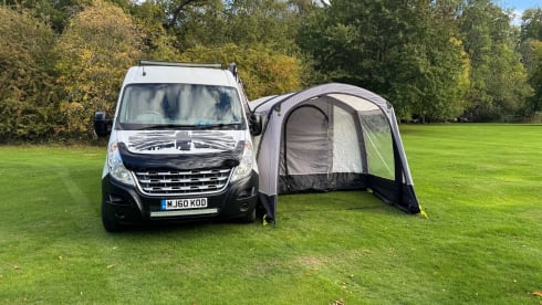 Ronnie  – Renault Master Campervan - Sleeps 5 with optional lean-to inflatable tent