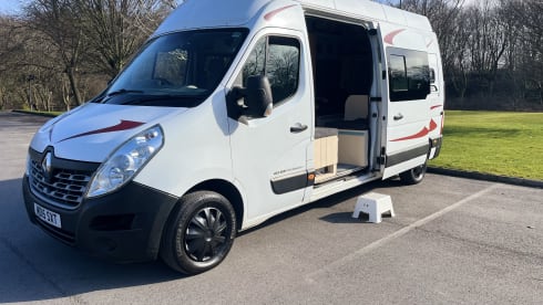 Albert  – 3 berth spacious Renault master campervan from 2015