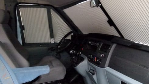 Nice Dethleffs bus camper for 2 adults and 1 child