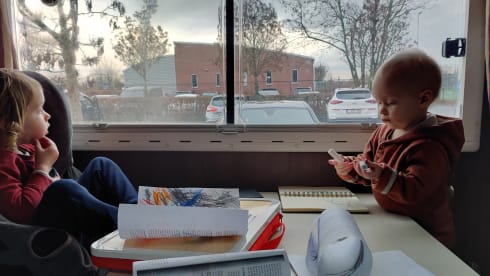 Huisje op wielen – Beau mobil-home familial 5 places ludique et pratique