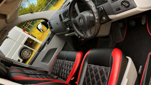     Premium VW Campervan with Full-Width Bed