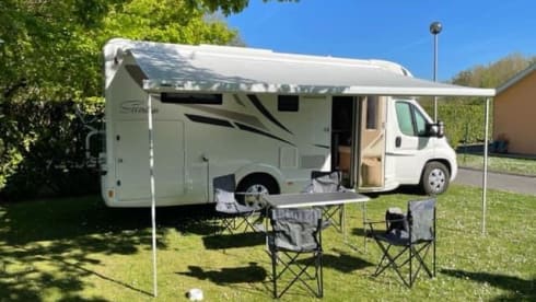 Onze Louis – Mooi aanbod!! 4p Fiat semi-integrated uit 2020