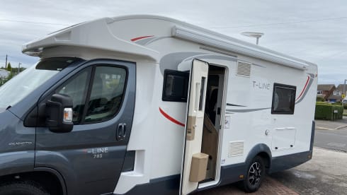 4 berth Roller Team semi-integrated from 2019