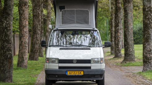 Tropical - Cozy and robust VW T4 multivan with sleeping roof