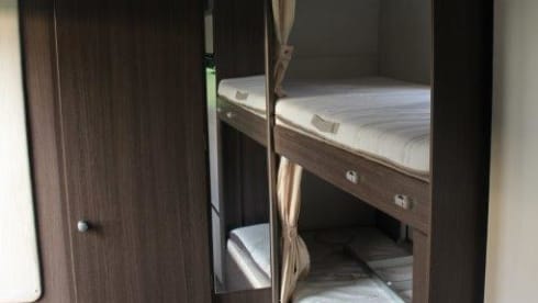Very spacious and cozy 7-person family camper with air conditioning