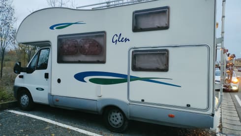 Gianni  – Camper Fiat ducato Mc Louis Overcab