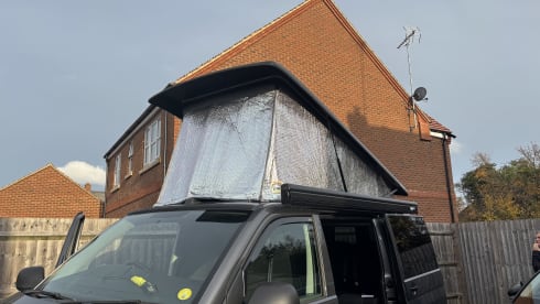Jean  – 4 berth Volkswagen Transporter T6.1 POP Top campervan from 2020