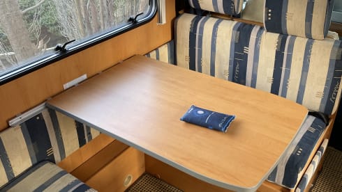 6 berth Hymer alcove from 2006