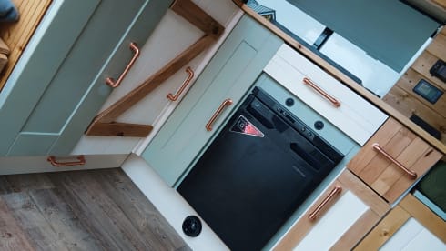Terri (the transit) – 2 berth Ford campervan from 2015