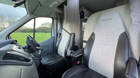 Bubbles – Check out Bubbles our 6 berth Chausson  2019