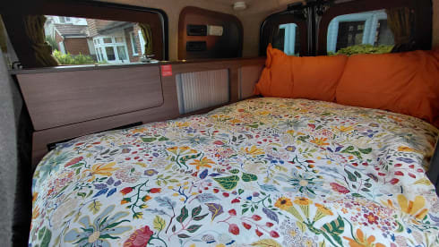 2 berth Nissan campervan from 2016