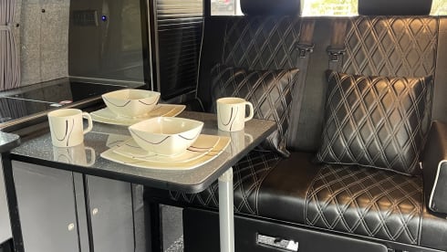 Christian Grey – Family Friendly T6 Camper, for 2-5 people "have a read on"