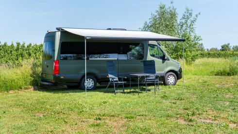 4p Mercedes-Benz campervan uit 2021