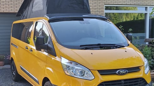 Lemon – Lemon Line – Ford Custom compact avec 4 couchages et énergie solaire de 430 W