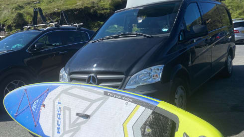 4 berth Mercedes-Benz campervan from 2014