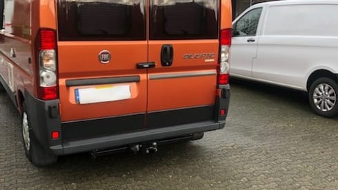 Compacte Buscamper – Dutch orange