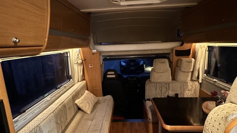 Altijd thuis – Fiat Ducato Mobilvetta 6-Sitzer