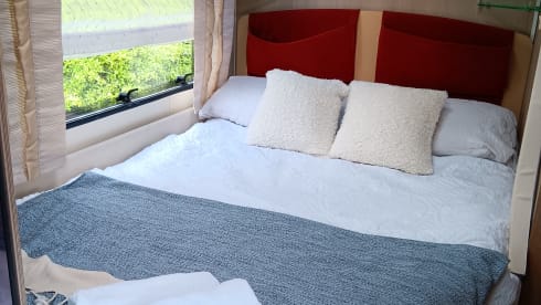 Bertie  – 4 berth Bürstner semi-integrated from 2012
