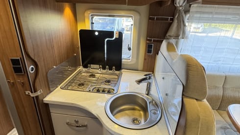 Fijne Hymer 4 personen