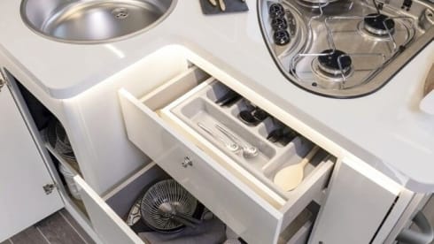 Bavarian Camper 5 – space miracle with 8 sleeping places