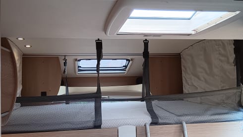 Bertie  – 4 berth Bürstner semi-integrated from 2012
