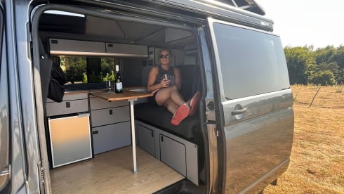 Jean  – 4 berth Volkswagen Transporter T6.1 POP Top campervan from 2020
