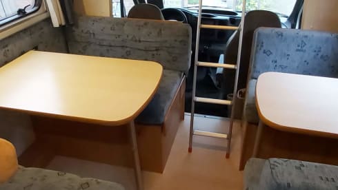 Spacious family camper