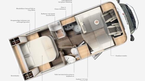 9/14 – Luxury automatic camper with 2-person queen bed!