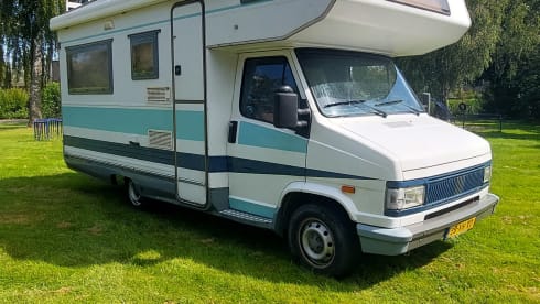 Globetrottertje  – 4p Fiat globetrotter alcove from 1992
