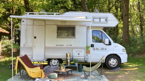 Bessy – Bellissimo Camper Hippie Frankia Bavaria Fiat Ducato 2.5 TDI 