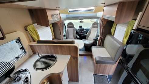 4 person Chausson Titanium (semi-integrated from 2014)
