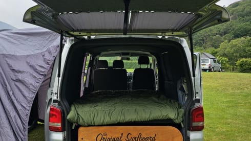 Silver surfer  – 2 berth Volkswagen campervan from 2013