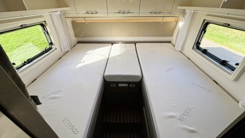 Mooie Fiat half-integraal camper