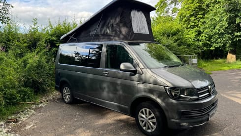4 berth Volkswagen campervan from 2018