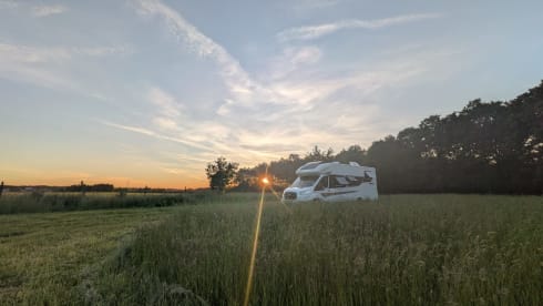 mobilehome-Leuven – Familie camper - Leuven - automaat - Fietsendrager