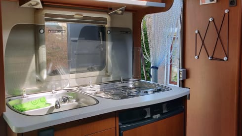 Nice compact sporty Dettleff camper for rent.