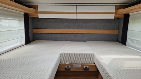 Dethleffs Just90 from 2023 with length bed 
