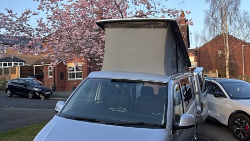 4 berth Volkswagen campervan from 2016