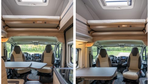 Easy Rider Family – Super compact 4-person campervan with 4 sleeping places and automatic transmission