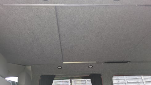 Volkswagen Campervan mit 4 Schlafplätzen, Baujahr 2008