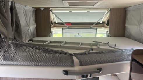 Familie camper – 4p Fiat semi-integrated uit 2019