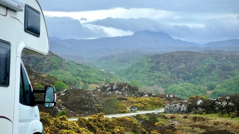 Big Bertha – Sea Newlife, Edinburgh (Fiat Ducato) sleeps upto 7, 5 is super comfortable