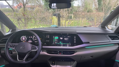 VW California Ocean T7 (2026) blauw-wit