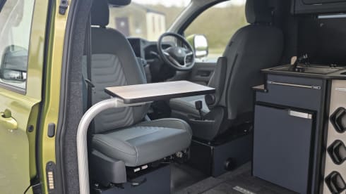 King – 2025 4 berth T7 Volkswagen campervan collection Cumbria