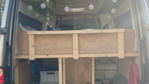 Bertha – Self-built Camper for 2 people