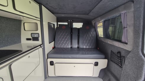 4 berth Volkswagen campervan from 2017