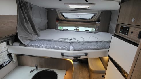 The Carado T447 camper, for your ultimate holiday feeling.