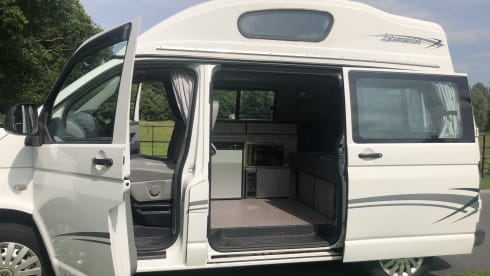 OXEGEN – 2 berth Volkswagen campervan from 2013